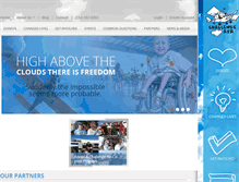 Tablet Screenshot of challengeair.com